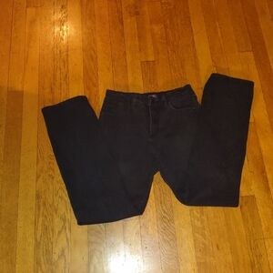 NYDJ black slimming skinny jeans size 10P